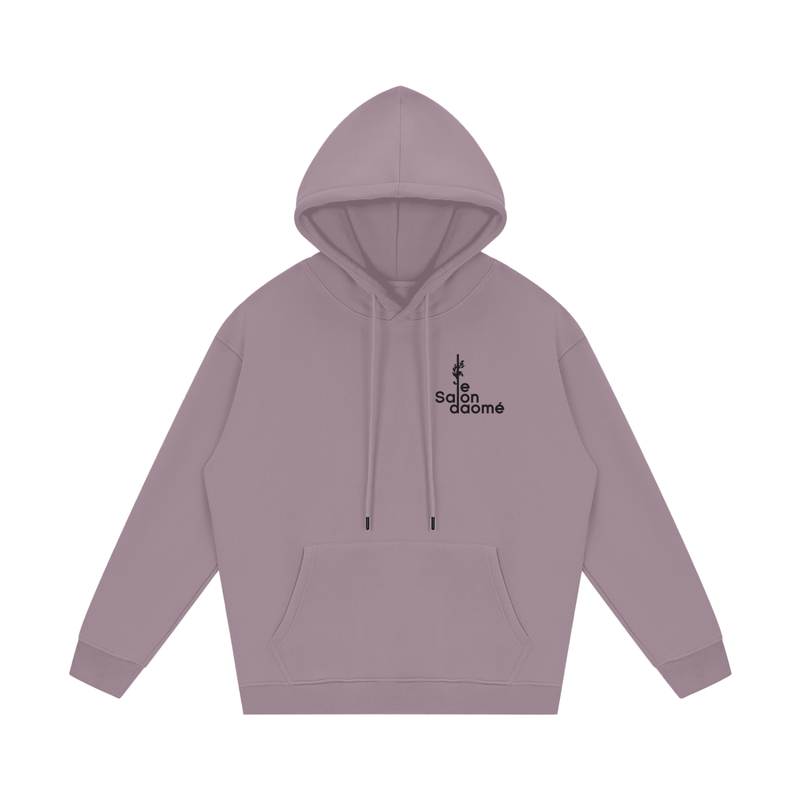 Salon Daomé house-brand streetwear collection, Montréal club merch.