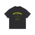 Bolarinho vintage washed oversized cotton t-shirt, Disco Extravaganza, official Bolarinho merch.