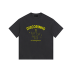 Bolarinho vintage washed oversized cotton t-shirt, Disco Extravaganza, official Bolarinho merch.
