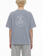 MTL Dance Floor Society - T-shirt boxy en coton, délavage minéral