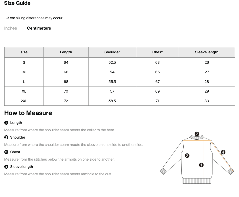 Size chart for the Merch in Town Mineral Wash Short Sleeve Hoodie with measurements in inches.